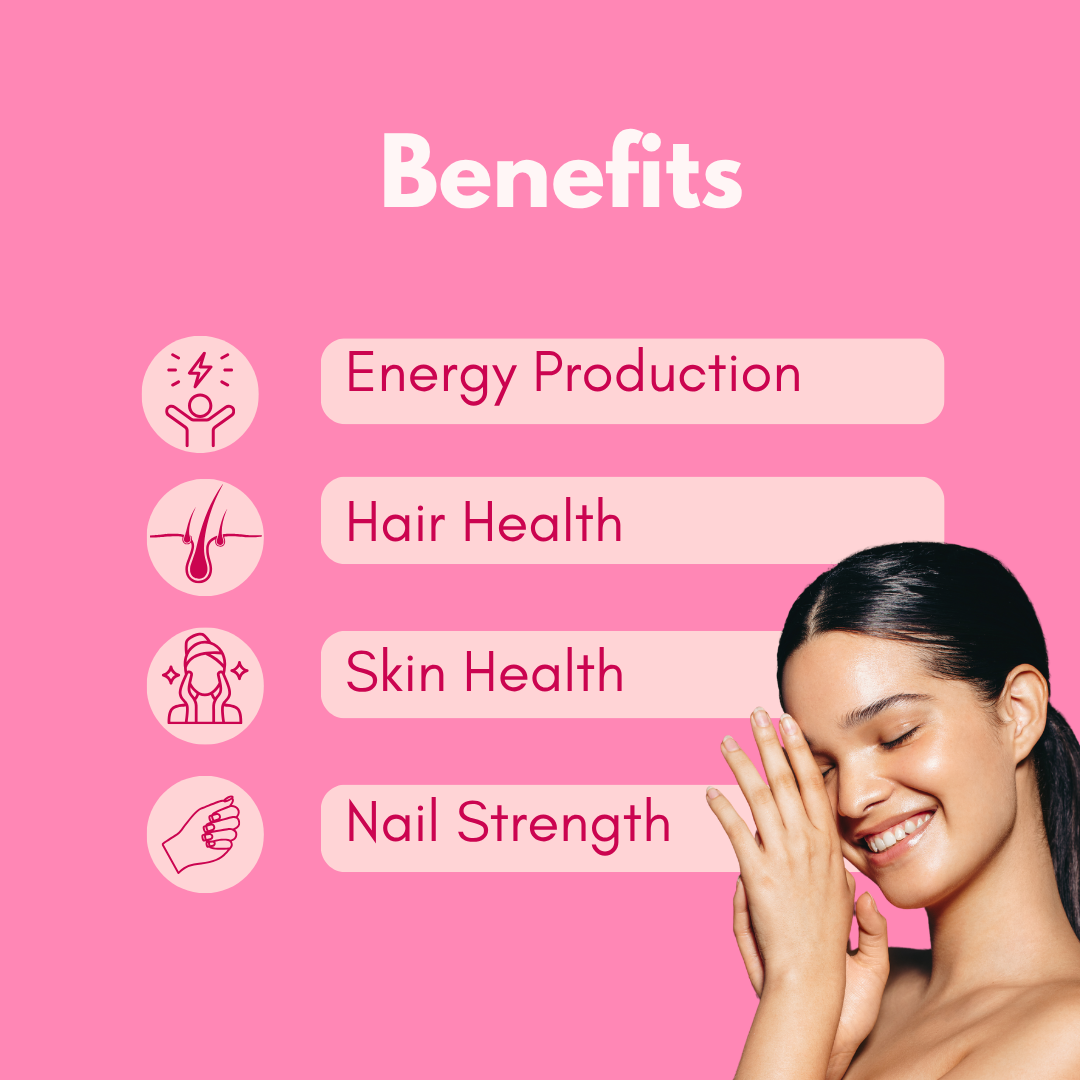 iCure Biotin Hair, Skin & Nails thumbnail 4